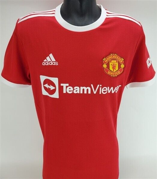 Harry Maguire Signed Manchester United Adidas Soccer Jersey (Beckett) 2019-2023