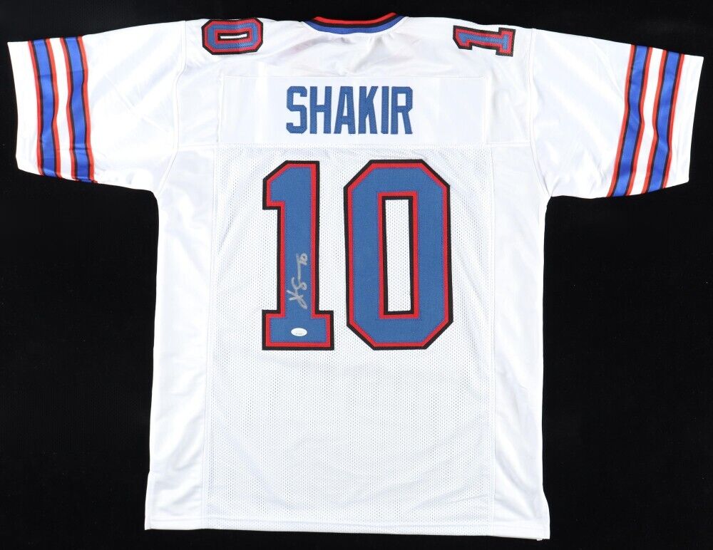 Khalil Shakir Signed Buffalo Bills Jersey (JSA COA) Ex-Boise State Wide Receiver