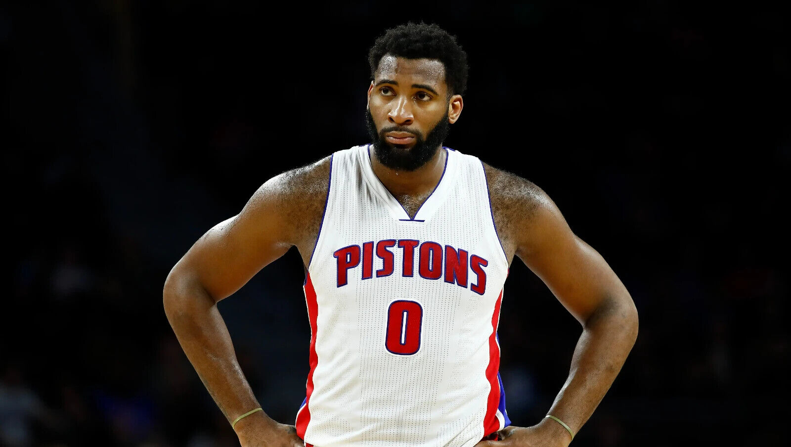 Andre Drummond Signed Detroit Pistons Jersey (Beckett) 2×NBA All-Star 2016, 2018