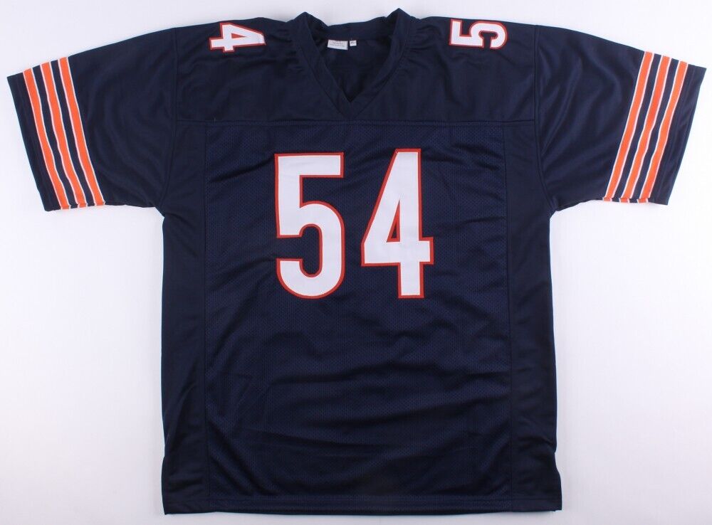 Brian Urlacher Signed Chicago Bears Inscribed "HOF 2018" Jersey (JSA COA) L.B.
