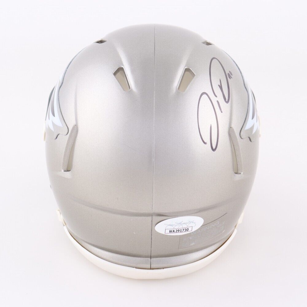 Jordan Davis Signed Philadelphia Eagles Mini Helmet (JSA COA) 2022 1st Round Pck