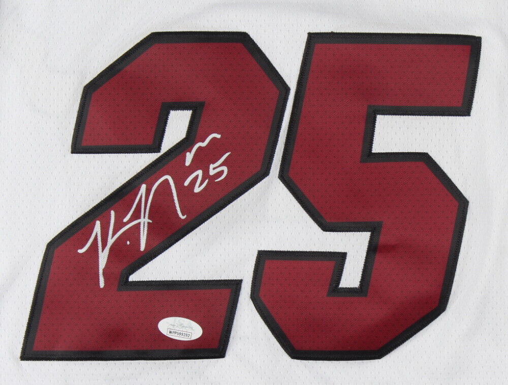 Kendrick Nunn Signed Miami Heat Custom Jersey (JSA COA) Current Laker