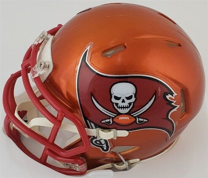 Jamel Dean Signed Tampa Bay Buccaneers Flash Alternate Speed Mini Helmet JSA COA