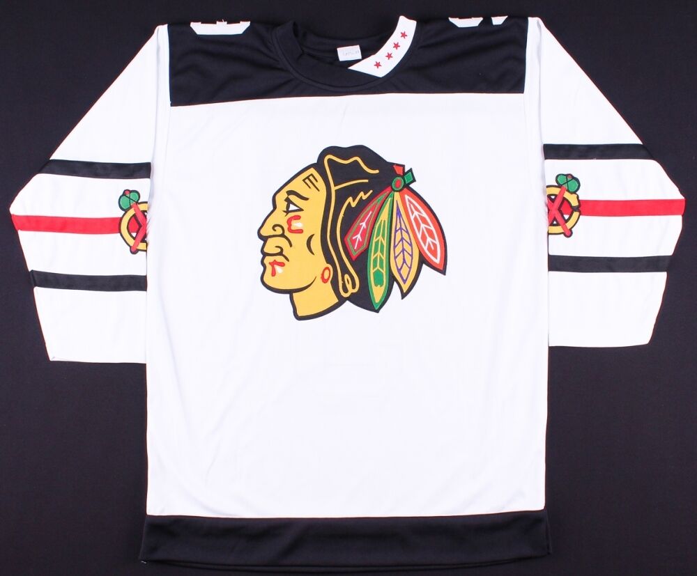 Bobby Hull Signed Blackhawks Jersey Inscribed "HOF 1983" (JSA COA)