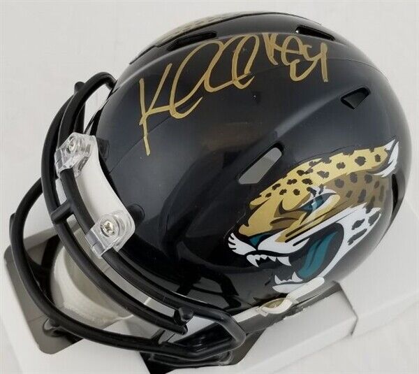 Keelan Cole Signed Jacksonville Jaguars Mini-Helmet (JSA COA)