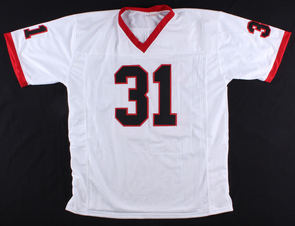 Chris Conley Signed Georgia Bulldogs Jersey (TSE COA) Kansas City Chiefs W.R.