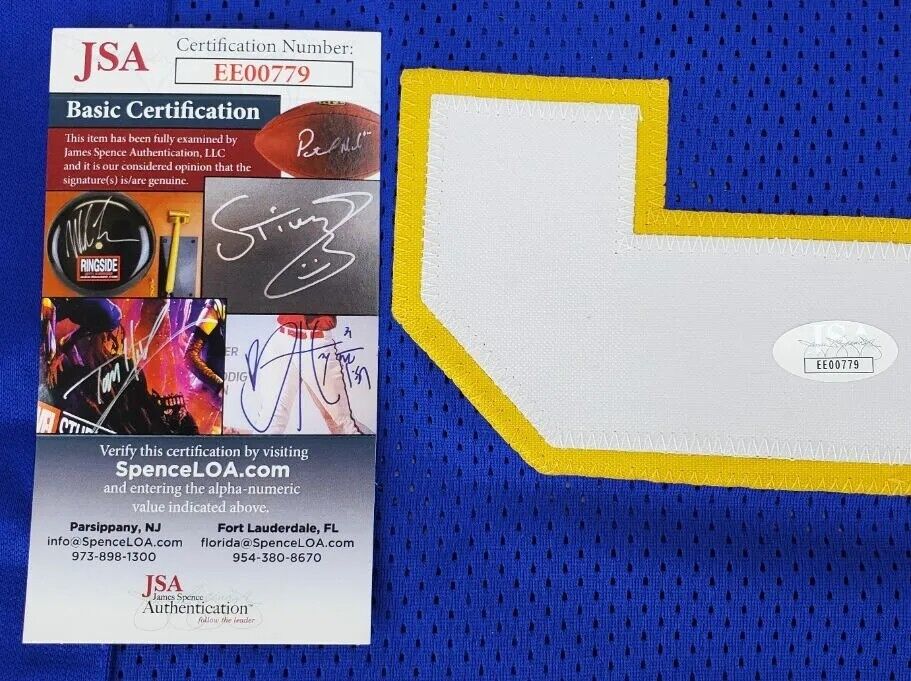 Hugh Green Signed Pitt Panthers Jersey (JSA COA) Tampa Bay 2xPro Bowl Linebacker