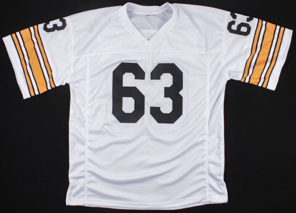 Dermontti Dawson Signed Pittsburgh Steelers Jersey (JSA COA) Hall of Fame 2012