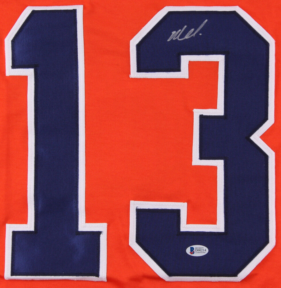 Michael Cammalleri Signed Oilers Jersey (Beckett COA) Edmonton Left Winger