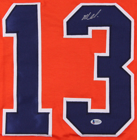 Michael Cammalleri Signed Oilers Jersey (Beckett COA) Edmonton Left Winger