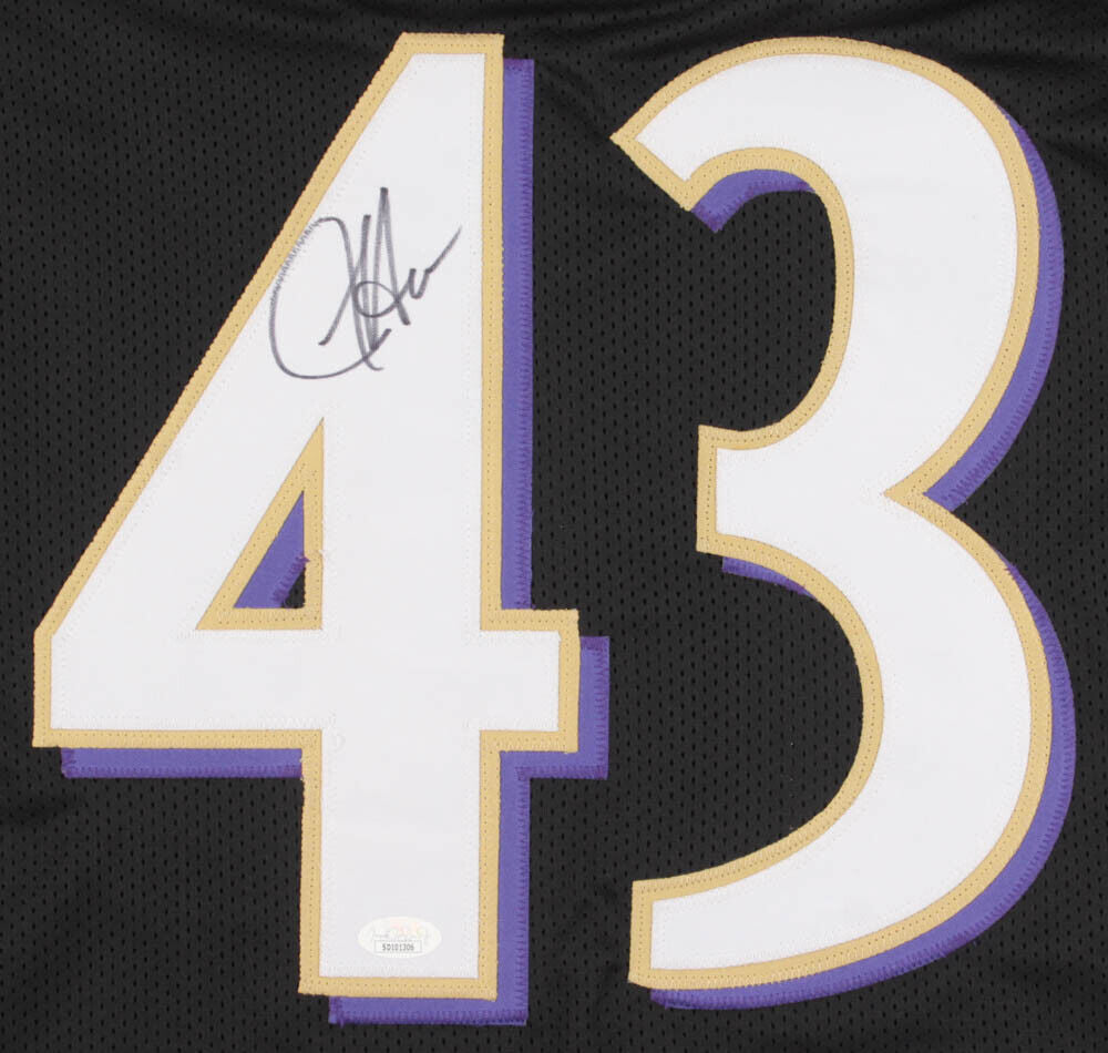 Justice Hill Signed Baltimore Ravens Jersey (JSA Rookie COA) 2019 Draft Pick RB