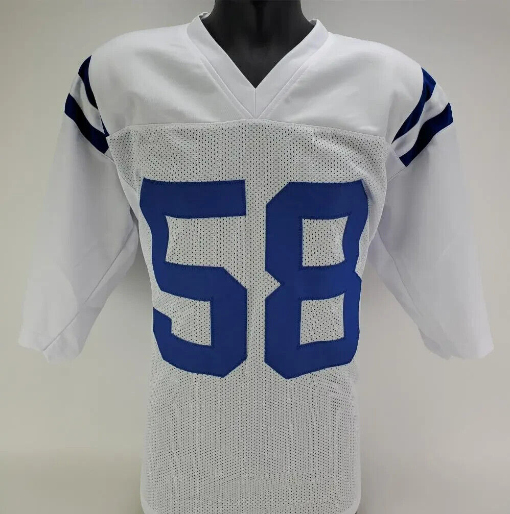 Gary Brackett Signed Indianapolis Colts Jersey (JSA COA) Super Bowl XLI Champion