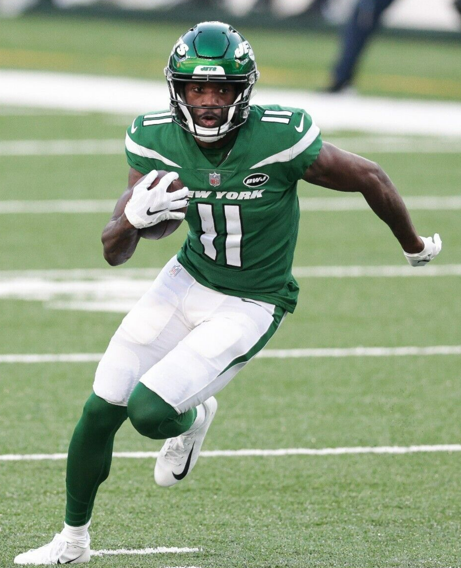 Denzel Mims Signed Jets Jersey (JSA COA) New York's #2 Pick 2020 NFL Draft W.R.