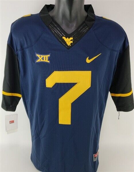 Will Grier Signed West Virginia Mountaineers Nike Authentic Jersey (JSA COA)