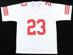 Christian McCaffrey Signed San Francisco 49ers Home Jersey (JSA) 2xPro Bowl R.B.