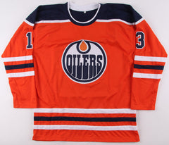 Michael Cammalleri Signed Oilers Jersey (Beckett COA) Edmonton Left Winger