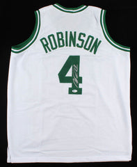 Nate Robinson Signed Boston Celtics Jersey (Beckett COA) 3xNBA Slam Dunk Champ