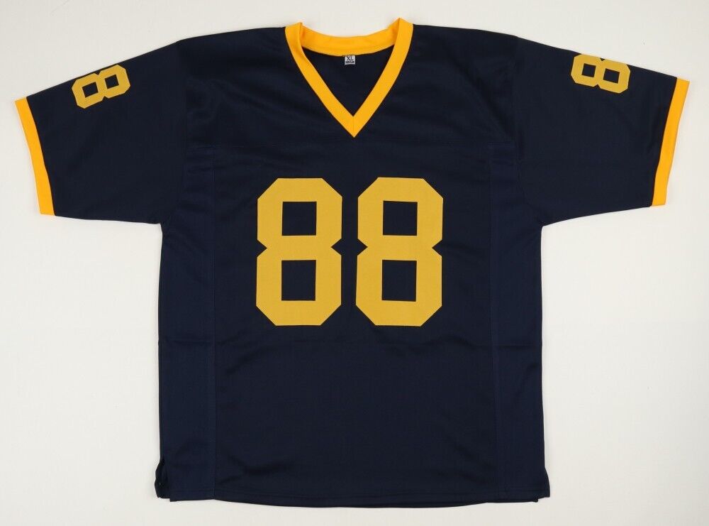 Anthony Becht Signed West Virginia Mountaineer Jersey (JSA COA) New York Jets TE