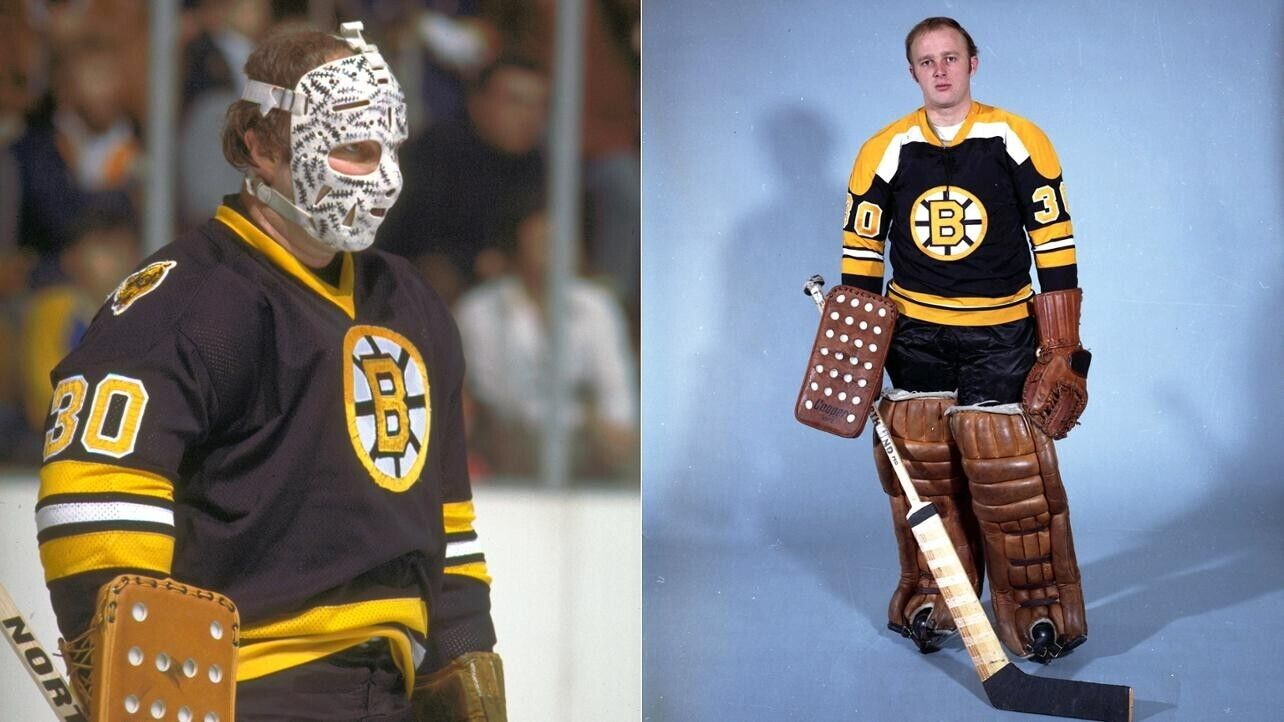 Gerry Cheevers Signed Boston Bruins Jersey Inscribed "HOF 85" (JSA COA) Goalie