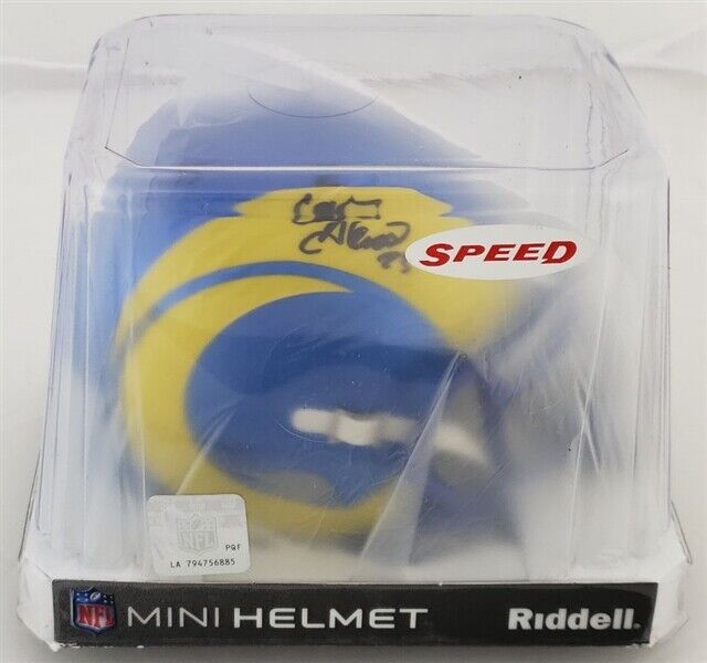 Cam Akers Signed Los Angeles Rams Mini Helmet (Beckett) Former FSU Running Back