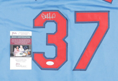 Oliver Marmol Signed St Louis Cardinals Jersey (JSA COA) Card Manager since 2022