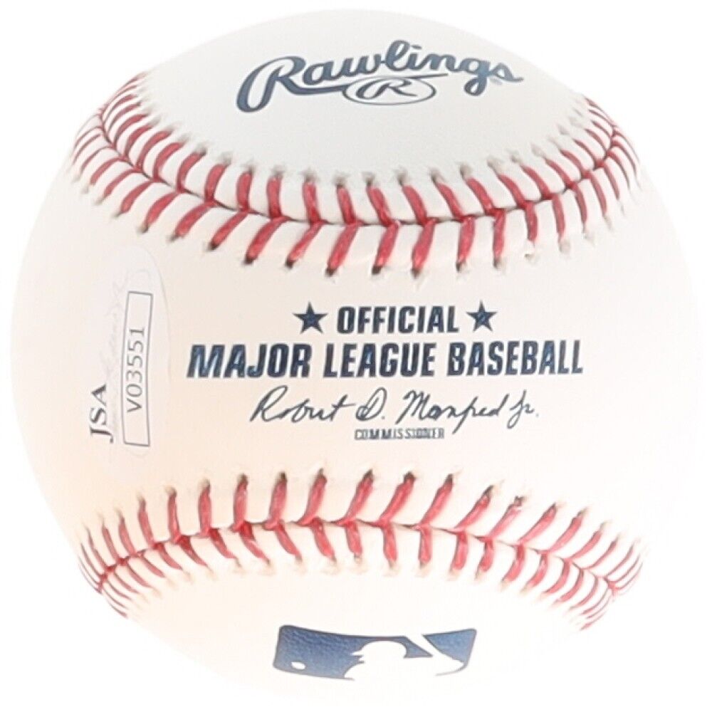 Kyle Hendricks Signed OML Baseball (JSA COA) Chicago Cub 2016 World Series Champ