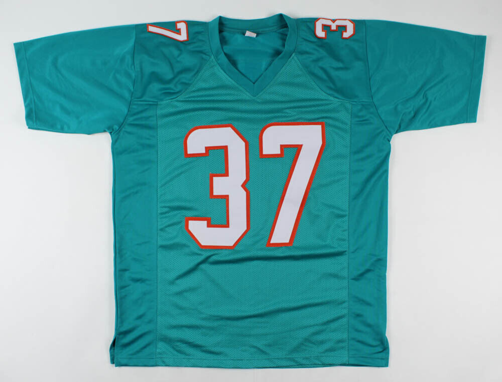 Myles Gaskin Signed Miami Dolphins Jersey (JSA COA) 2nd Year RB Washington Husky