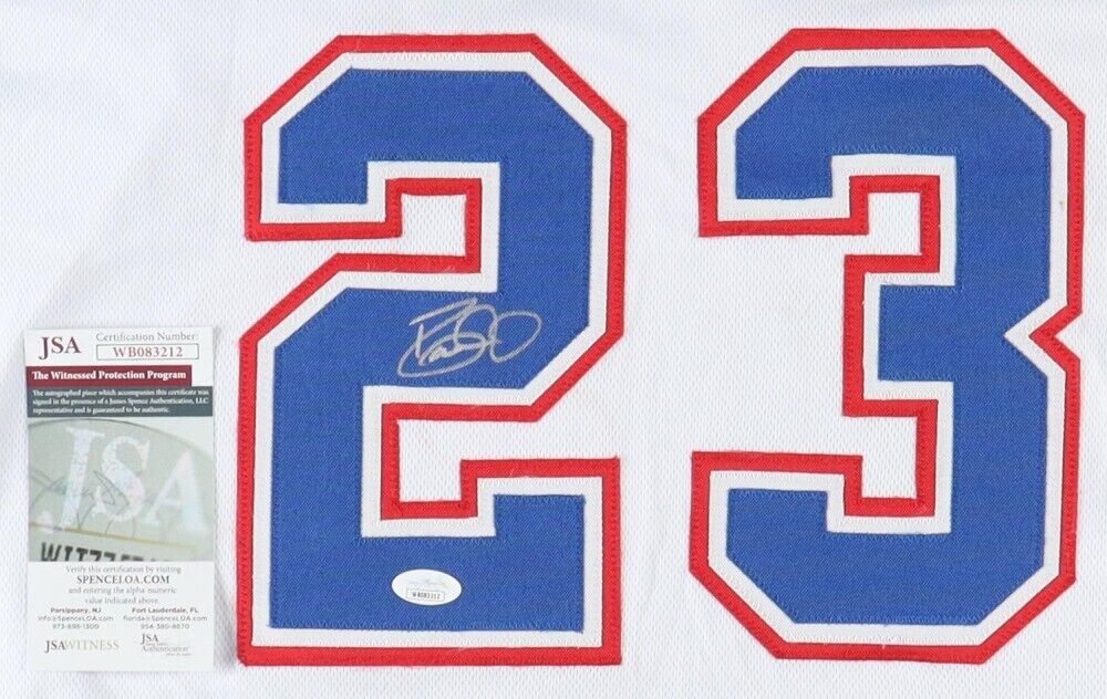 Dave Justice Signed Atlanta Braves Jersey (JSA COA) 1995 World Series Champion