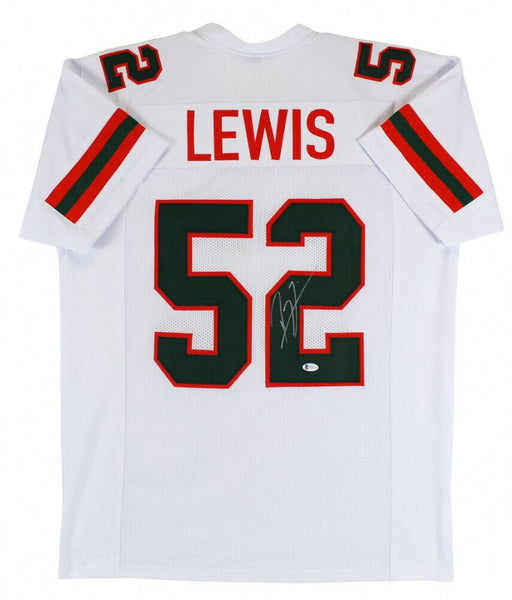 Ray Lewis Miami Hurricanes Jersey – Classic Authentics