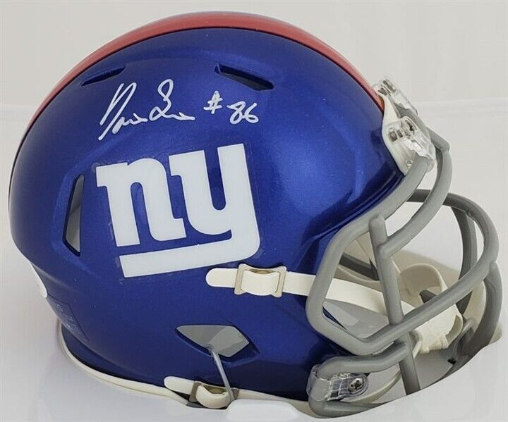 Darius Slayton Signed Giants Mini Helmet (JSA COA) 2019 5th Round Pick / Auburn