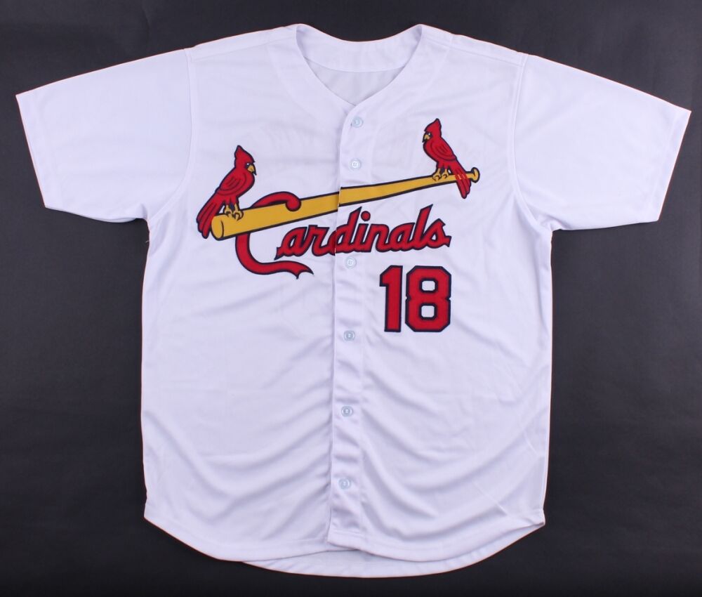 Andy Van Slyke Signed St Louis Cardinals Jersey (JSA COA) 3×All-Star Outfielder