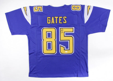 Antonio Gates Signed San Diego Chargers Jersey (JSA COA) 8×Pro Bowl Tight End
