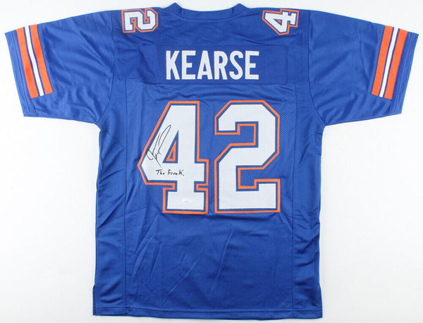 Jevon Kearse Signed Florida Gators Jersey Inscribed 'The Freak!' (JSA –