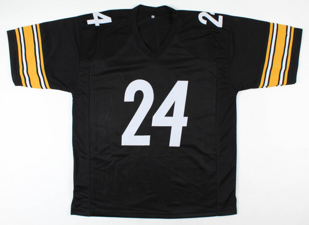 Ike Taylor Signed Pittsburgh Steelers Jersey (JSA COA) 2xSuper Bowl Champ / D.B