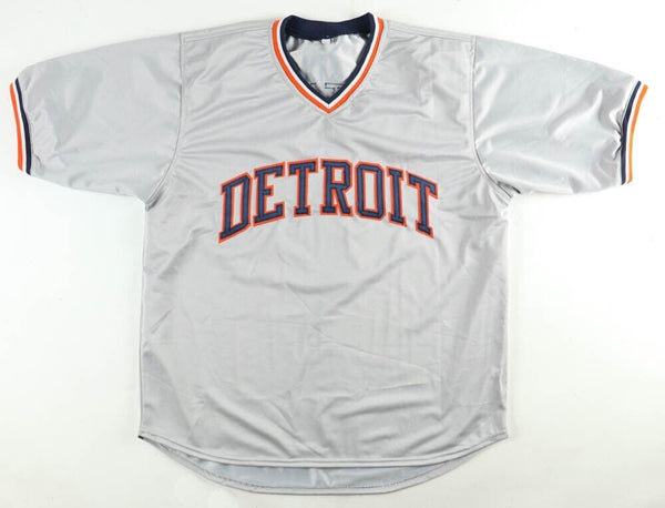 Lou Whitaker Signed Detroit Tigers Jersey (JSA COA) 1984 World