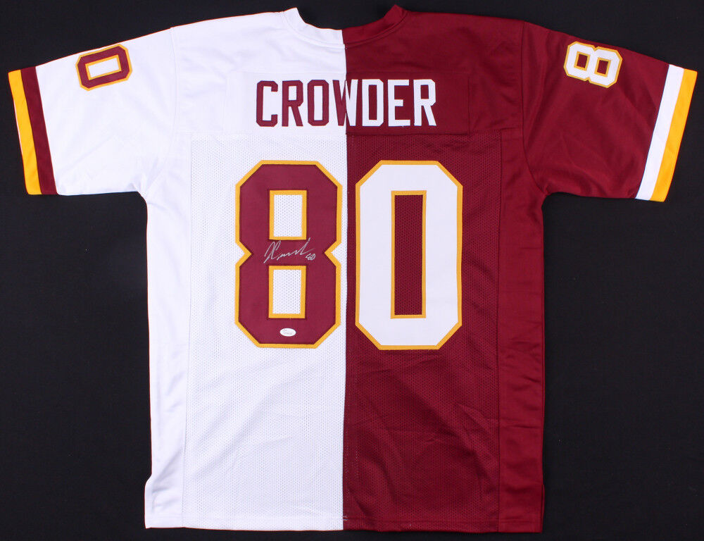 Jamison Crowder Signed Washington Redskins Split Home & Away Jersey (JSA COA)