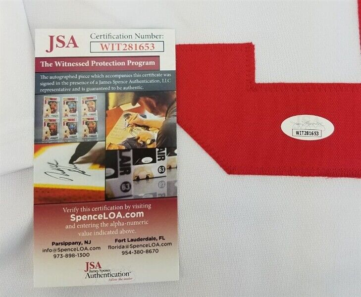 Denis Potvin "CC 81" Signed Team Canada Jersey (JSA COA) 1981 Canada Cup Series