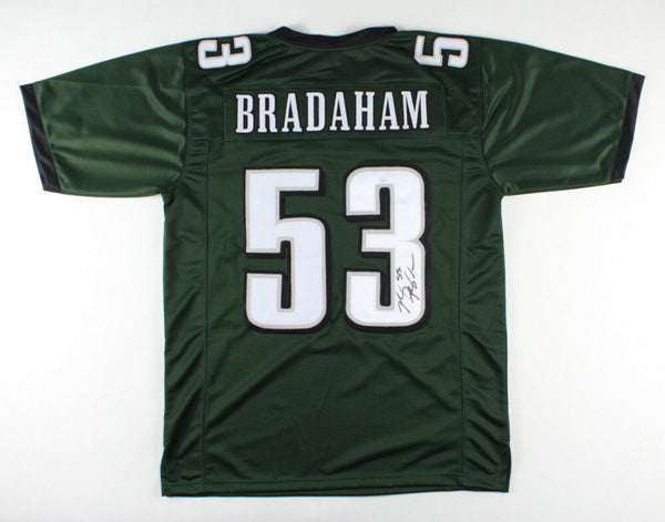 Nigel Bradham photo-matched with COA Philadelphia Eagles game used jersey