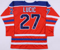 Milan Lucic Signed Edmonton Oilers Jersey (Beckett) Playing career 2007–present