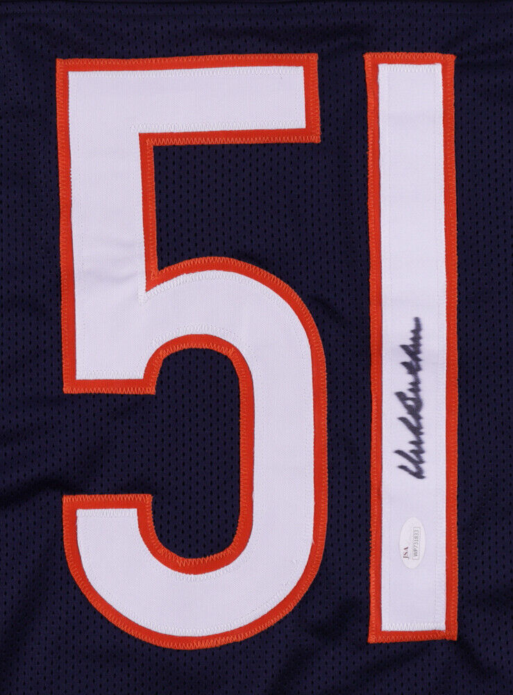 Dick Butkus Signed Chicago Bears Jersey (JSA Hologram) All Pro Linebacker