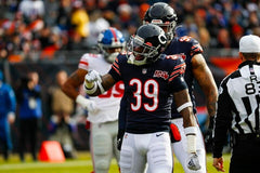 Eddie Jackson Signed Bears Jersey (JSA COA) Chicago 2017 4th Rd Pick / Bama D.B.