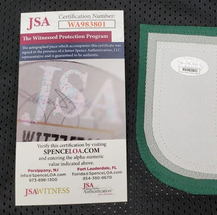 Nolan Smith Jr. Signed Philadelphia Eagles Jersey (JSA) 2023 1st Round Pick L.B