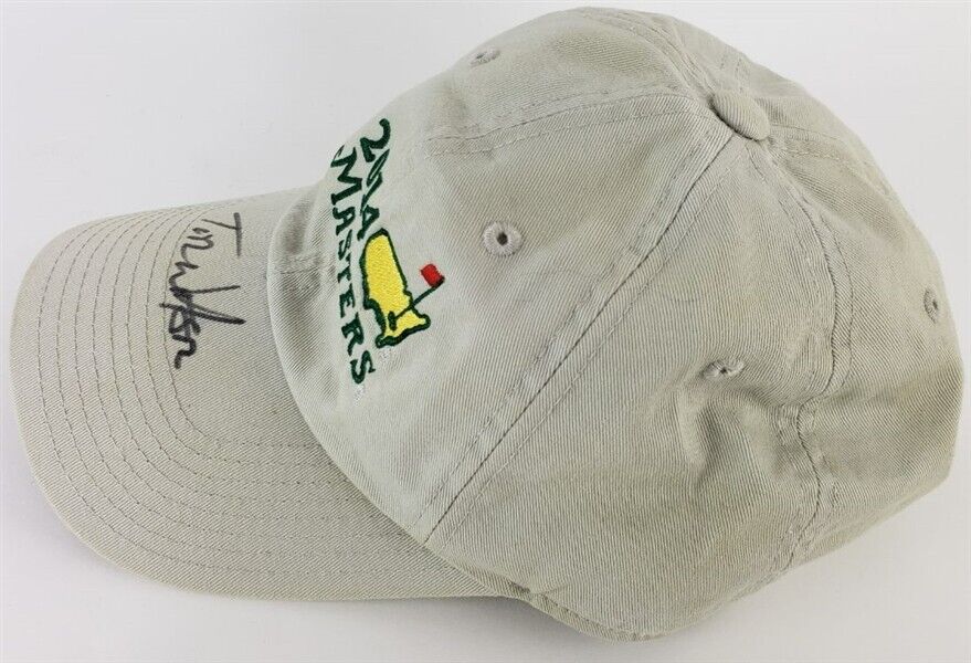 Tom Watson 2xMasters Champ Signed 2014 Masters Adjustable Hat (JSA COA) PGA HOF