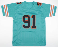 Emmanuel Ogbah Signed Miami Dolphins Jersey (JSA COA) All Pro Defensive End
