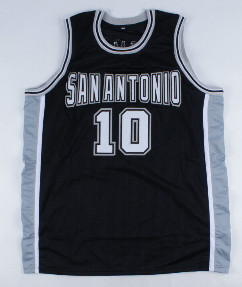 Dennis Rodman Signed San Antonio Spurs Jersey (Beckett COA) 5xNBA Champion