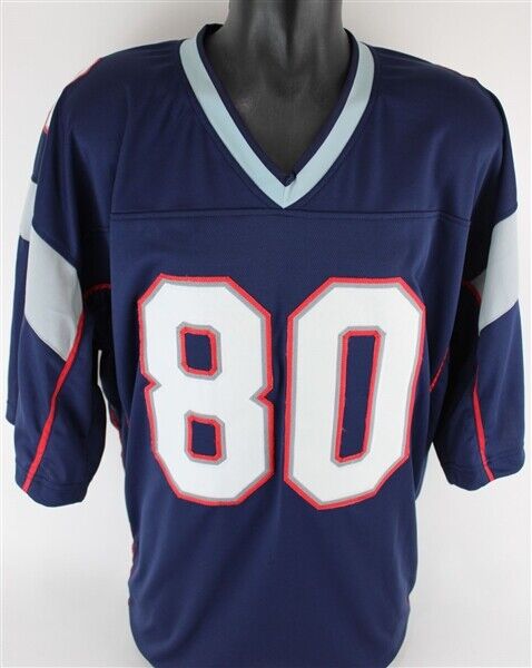 Irving Fryar Signed New England Patriots Jersey (JSA COA) Super Bowl XX W.R.