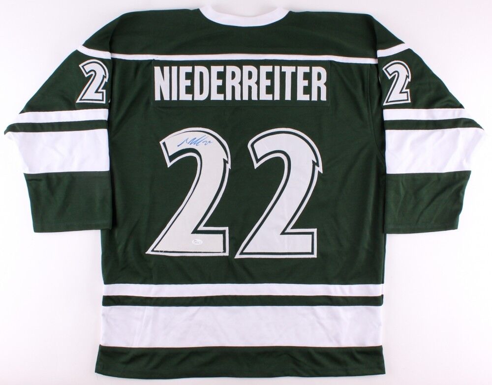 Nino Niederreiter Signed Wild Jersey (JSA Hologram) Playing career 	2009–present