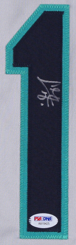 Chris Taylor Signed Seattle Mariners Jersey (PSA) Utility Infielder / Outfielder