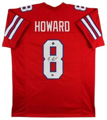 O J Howard Signed Buffalo Bill Jersey (Beckett) Super Bowl LV Champion Tight End