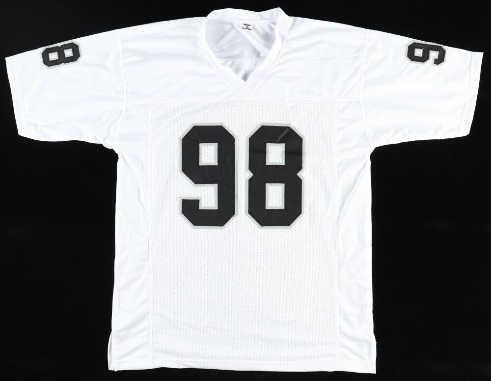 Maxx Crosby Signed Las Vegas Raiders Jersey (OKAuthentics) 2019 4th Round Pick